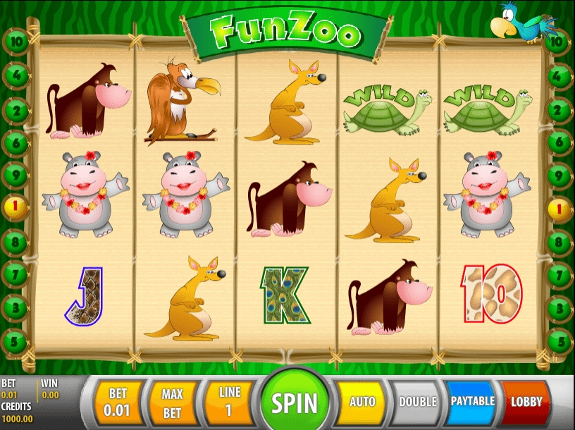 Игровые автоматы «Fun Zoo» в казино онлайн на деньги Максбет